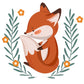 Couverts personnalisés Petit renard
